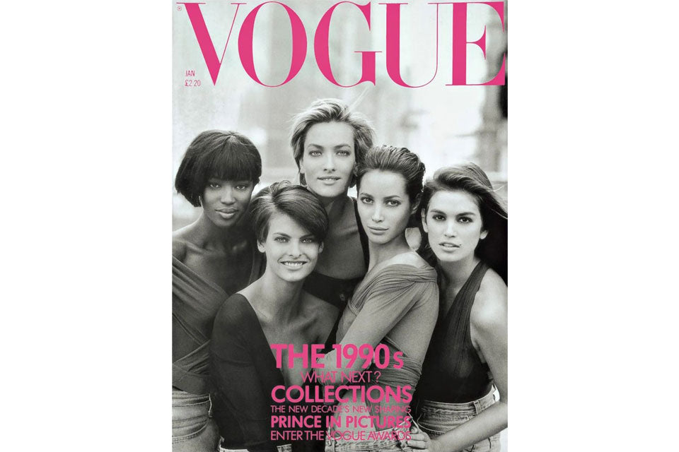 VOGUE US 1990年　September 特大・特別号　スーパーモデル September's Iconic Supermodels – Eve & Max