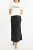 The Feminine Divine, white knitted cotton t-shirt