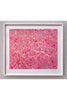 Emanation, 2021, by Adam Ball, 9 colour silk screen on Somerset Tub Sized satin 410gsm, 31 inches x 35 inches (79 x 89 cm) - framed.