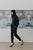 Boudica in navy with Jessica in navy