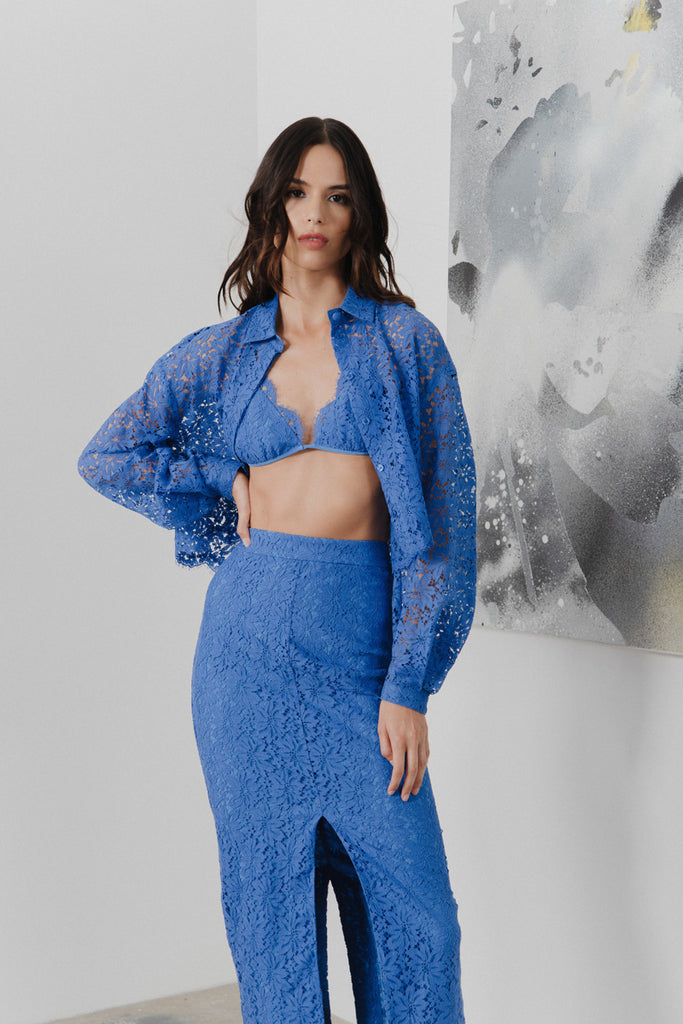 Westwood | Ocean Lace Maxi Skirt