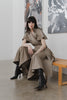 Sasha trench coat dress in Reef color