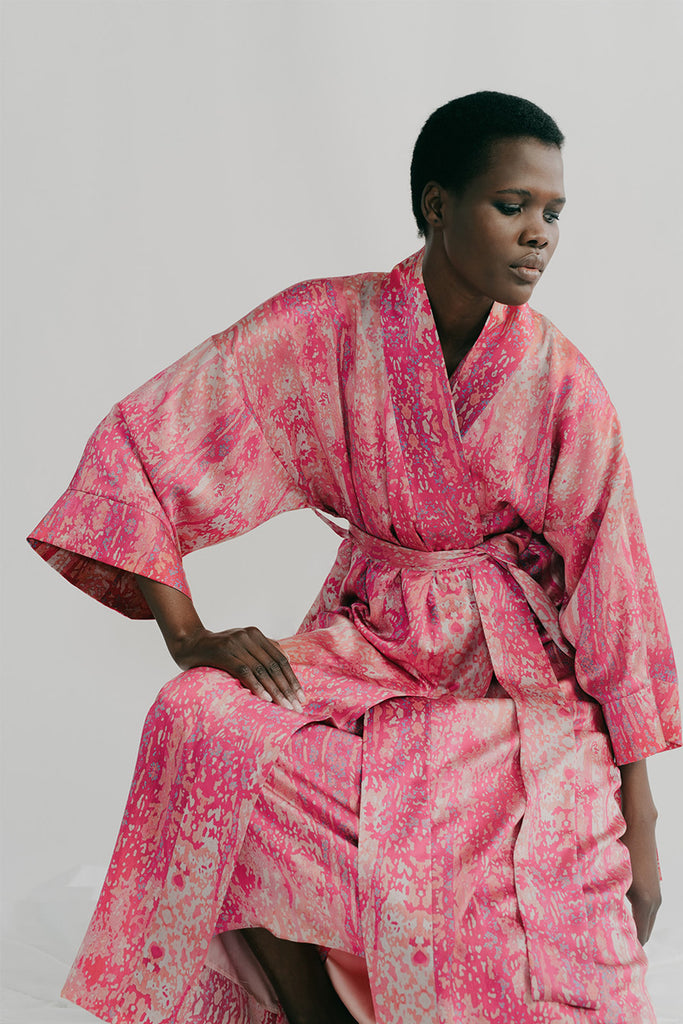 Chiyo, Kimono Respair print by artist Adam Ball