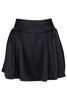 Pippa mini skirt in silk charmeuse