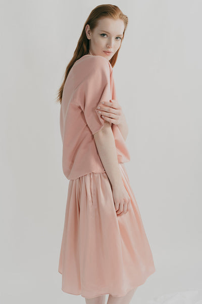 Pretty in pink, Misty top, and Kouka skirt
